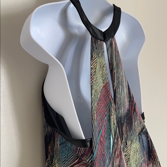 Guess halter multicolor sleeveless top Sz M - Picture 8 of 12